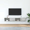vidaXL - Tv-meubels - 2 - st - 80x31x25,5 - cm - bewerkt - hout - betongrijs