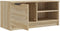 vidaXL - Tv-meubels - 2 - st - 80x35x36,5 - cm - bewerkt - hout - sonoma - eikenkleurig