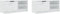 vidaXL - Tv-meubels - 2 - st - 80x35x36,5 - cm - bewerkt - hout - hoogglans - wit