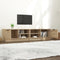 vidaXL - Tv-meubels - 2 - st - 80x35x36,5 - cm - bewerkt - hout - sonoma - eikenkleurig