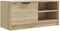 vidaXL - Tv-meubels - 2 - st - 80x35x36,5 - cm - bewerkt - hout - sonoma - eikenkleurig