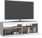 vidaXL - Tv-meubels - 2 - st - met - LED-verlichting - 60x35x40 - cm - grijs - sonoma