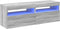 vidaXL - Tv-meubels - 2 - st - met - LED-verlichting - 60x35x40 - cm - grijs - sonoma