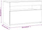 vidaXL - Tv-meubels - 2 - st - met - LED-verlichting - 60x35x40 - cm - bruineikenkleur