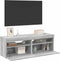 vidaXL - Tv-meubels - 2 - st - met - LED-verlichting - 60x35x40 - cm - grijs - sonoma