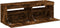 vidaXL - Tv-meubels - 2 - st - met - LED-verlichting - 60x35x40 - cm - gerookt - eiken