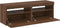 vidaXL - Tv-meubels - 2 - st - met - LED-verlichting - 60x35x40 - cm - bruineikenkleur