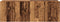 vidaXL - Tv-meubels - 2 - st - wandgemonteerd - 60x30x41 - cm - oud - houtkleurig