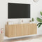 vidaXL - Tv-meubels - 2 - st - wandgemonteerd - 60x30x41 - cm - sonoma - eikenkleurig
