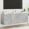 vidaXL - Tv-meubels - 2 - st - wandgemonteerd - 60x30x41 - cm - betongrijs