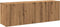 vidaXL - Tv-meubels - 2 - st - wandgemonteerd - 60x30x41cm - artisanaal - eikenkleur