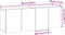 vidaXL - Tv-meubels - 2 - st - wandgemonteerd - 60x30x41cm - artisanaal - eikenkleur