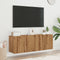 vidaXL - Tv-meubels - 2 - st - wandgemonteerd - 60x30x41cm - artisanaal - eikenkleur