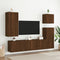 vidaXL - Tv-meubels - 2 - st - wandgemonteerd - 80x30x41 - cm - bruin - eikenkleur