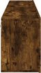 vidaXL - Tv-meubels - 2 - st - wandgemonteerd - 80x30x41 - cm - gerookt - eikenkleurig