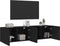 vidaXL - Tv-meubels - 2 - st - wandgemonteerd - 80x30x41 - cm - zwart