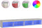 vidaXL - Tv-meubels - met - LED-verlichting - 2 - st - 100x30x30 - cm - grijs - sonoma