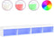 vidaXL - Tv-meubels - met - LED-verlichting - 2 - st - 100x30x30 - cm - wit
