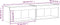 vidaXL - Tv-meubels - met - LED-verlichting - 2 - st - 60x30x30 - cm - wit