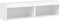 vidaXL - Tv-meubels - met - LED-verlichting - 2 - st - 60x30x30 - cm - wit