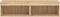 vidaXL - Tv-meubels - met - LED-verlichting - 2 - st - 60x30x30 - cm - sonoma - eiken