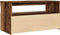 vidaXL - Tv-meubels - met - LED-verlichting - 2 - st - bewerkt - hout - oud - hout