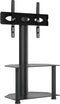 vidaXL - Tv-standaard - hoek - 2-laags - voor - 32-70 - inch - zwart