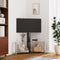 vidaXL - Tv-standaard - hoek - 2-laags - voor - 32-70 - inch - zwart - en - zilverkleur