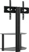 vidaXL - Tv-standaard - hoek - 2-laags - voor - 32-70 - inch - zwart
