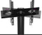 vidaXL - Tv-standaard - hoek - 2-laags - voor - 32-70 - inch - zwart - en - zilverkleur