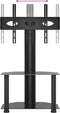 vidaXL - Tv-standaard - hoek - 2-laags - voor - 32-70 - inch - zwart