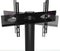 vidaXL - Tv-standaard - hoek - 2-laags - voor - 32-70 - inch - zwart - en - zilverkleur