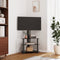 vidaXL - Tv-standaard - hoek - 3-laags - voor - 32-70 - inch - zwart