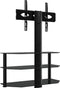 vidaXL - Tv-standaard - hoek - 3-laags - voor - 32-70 - inch - zwart