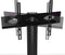 vidaXL - Tv-standaard - hoek - 3-laags - voor - 32-70 - inch - zwart - en - zilverkleur