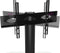 vidaXL - Tv-standaard - hoek - 3-laags - voor - 32-70 - inch - zwart - en - zilverkleur