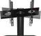 vidaXL - Tv-standaard - hoek - 3-laags - voor - 32-70 - inch - zwart - en - zilverkleur