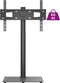 vidaXL - Tv-standaard - hoekmodel - 1-laags - voor - 32-65 - inch - zwart
