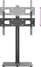 vidaXL - Tv-standaard - hoekmodel - 1-laags - voor - 32-65 - inch - zwart