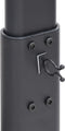 vidaXL - Tv-standaard - hoekmodel - 1-laags - voor - 32-65 - inch - zwart