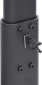vidaXL - Tv-standaard - hoekmodel - 2-laags - voor - 32-65 - inch - zwart