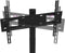 vidaXL - Tv-standaard - hoekmodel - 2-laags - voor - 32-65 - inch - zwart