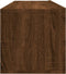 vidaXL - Tv-wandmeubel - 100x30x30 - cm - bewerkt - hout - bruin - eikenkleur