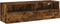vidaXL - Tv-wandmeubel - 100x30x30 - cm - bewerkt - hout - gerookt - eikenkleurig