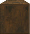 vidaXL - Tv-wandmeubel - 100x30x30 - cm - bewerkt - hout - gerookt - eikenkleurig