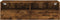 vidaXL - Tv-wandmeubel - 100x30x30 - cm - bewerkt - hout - gerookt - eikenkleurig