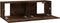 vidaXL - Tv-wandmeubel - 100x30x30 - cm - bewerkt - hout - gerookt - eikenkleurig