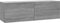 vidaXL - Tv-wandmeubel - 100x30x30 - cm - bewerkt - hout - grijs - sonoma - eikenkleur
