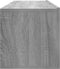 vidaXL - Tv-wandmeubel - 100x30x30 - cm - bewerkt - hout - grijs - sonoma - eikenkleur
