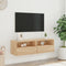 vidaXL - Tv-wandmeubel - 100x30x30 - cm - bewerkt - hout - sonoma - eikenkleurig
